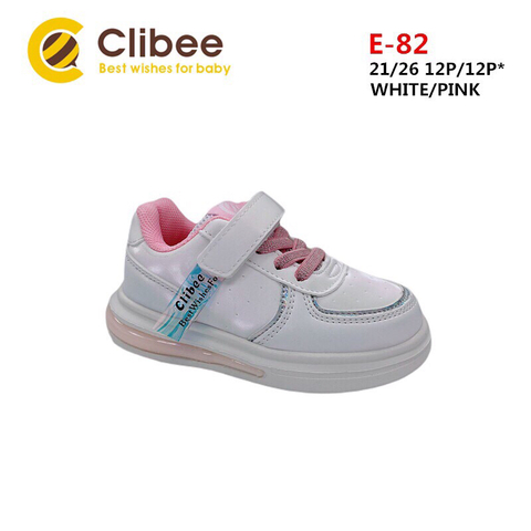 Clibee E82 White/Pink 21-26