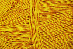 Фигурная канитель "Бамбук"  ярко-желтый 2,1мм