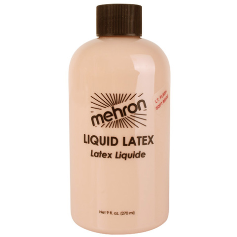MEHRON Рідкий латекс бежевий Latex Liquid Soft Beige, 480 мл
