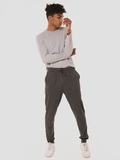 Комплект домашний мужской серый (лонгслив, брюки) Love&Live фото 2
