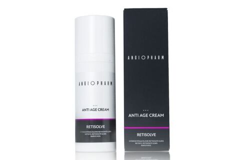 ANGIOPHARM КРЕМ ДЛЯ ПРОБЛЕМНОЙ КОЖИ С РЕТИНАЛЕМ MEDIUM, 50 Мл | RETISOLVE ANTI ACNE CREAM MEDIUM