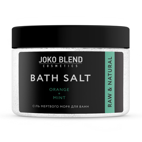 Сіль Мертвого моря для ванн Апельсин-М'ята Joko Blend 300 гр (1)