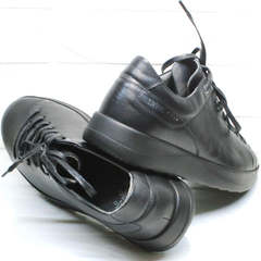 Спортивные туфли кеды мужские Ikoc 1725-1 Black.