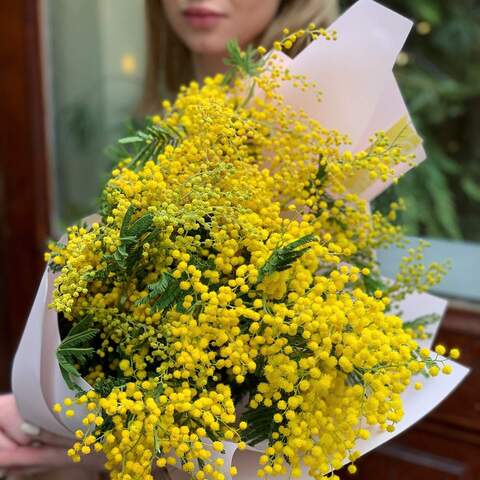 Photo of Bouquet of mimosa «Smell of the Sun»