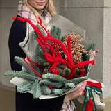 Photo of Christmas bouquet «Mood at home»