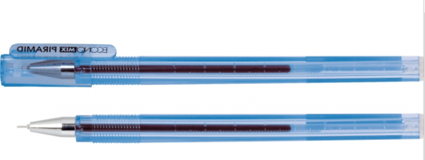 Ручка гелевая Economix PIRAMID 0,5 мм синяя