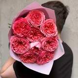 Photo of Bouquet of 9 Candy X-Pression roses «Pink Expression»