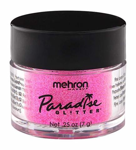 MEHRON Рассыпчатые блестки Paradise Glitter, Pastel Pink (Пастельный розовый), 7 г