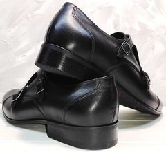 Осенние туфли мужские кожаные Ikoc 2205-1 BLC.