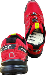 Соломоны кроссовки осенние мужские Salomon Speedcross 3 A-2054 Red Black.