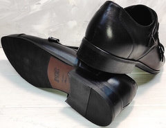 Мужские черные туфли под брюки Ikoc 2205-1 BLC.
