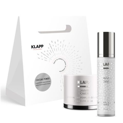 KLAPP Cosmetics  НАБОР CAVIAR POWER (СЫВОРОТКА И КРЕМ ДЛЯ ЛИЦА) 40мл+50мл