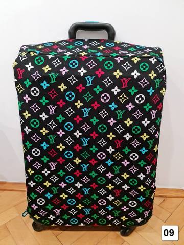 Z01-S - Чехол для чемодана из стретч ткани Дайвинг, размер S