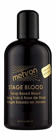 MEHRON Кровь искусственная Stage Blood - Dark Venous 9 oz. (Темная венозная), 270 мл