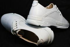 Спортивные туфли кроссовки летние женские Derem 18-104-04 All White