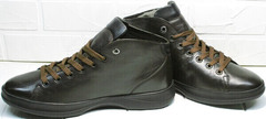 Демисезонные мужские ботинки кроссовки для повседневной ходьбы Ikoc 1770-5 B-Brown.