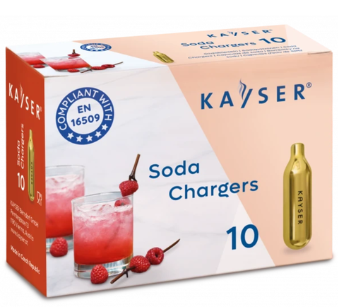 Капсулы (баллончики) для содовой KAYSER, CO2 (10 шт.)