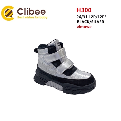 Clibee (зима) H300 Black/Silver 26-31