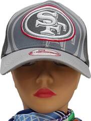 New Era кепка бейсболка серая. Бейсбольная кепка с вышивкой San Francisco 49ers.
