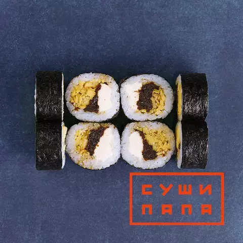 Ролл футомаки с шиитаке