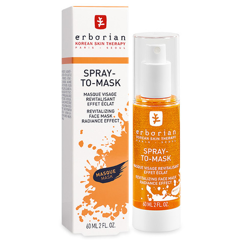 Erborian Спрей-маска тонизирующая гидрогелевая Spray-To-Mask Revitalizing Face Mask Radiance Effect