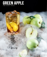 Табак Honey Badger Green Apple (Хани Баджер Зеленое Яблоко) Mild 40г УЦЕНКА/Просрочка