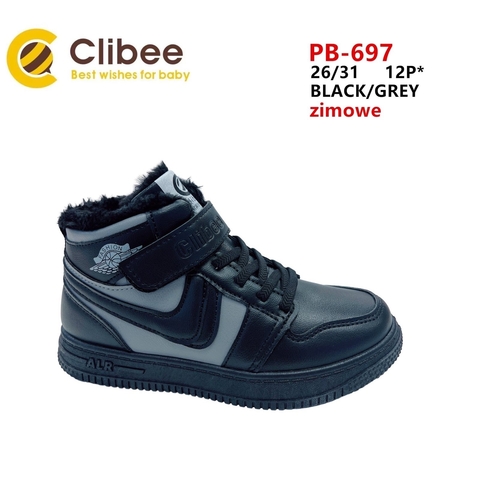 Clibee (зима) PB697 Black/Grey 26-31