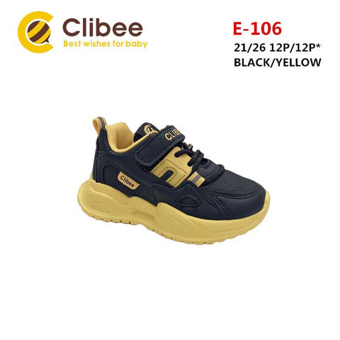 Clibee E106 Black/Yellow 21-26