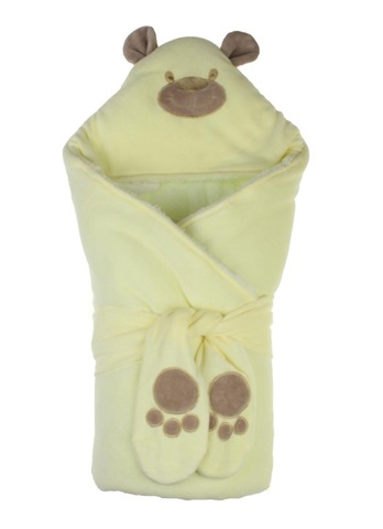 Зимний конверт-одеяло Little Bear лимонный
