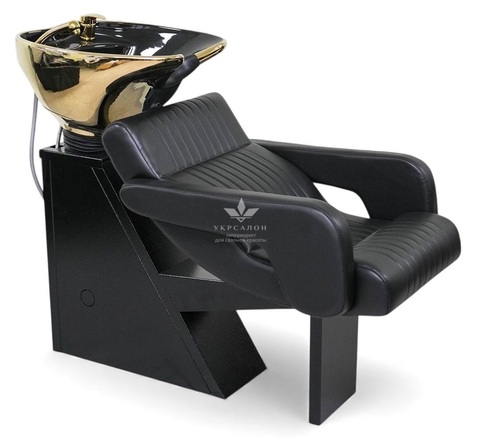 Парикмахерская мойка Paralel Gold Black