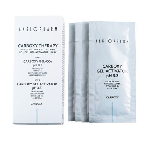 ANGIOPHARM НАБОР САШЕ ДЛЯ КАРБОКСИТЕРАПИИ, 3*15 мл | GEL-ACTIVATOR pH 3.3
