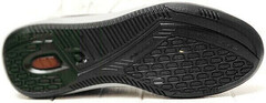 Кожаные мужские кроссовки кеды на низкой подошве Pegada 118107-05 Black.