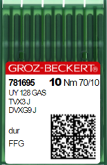 Фото: Голка швейна промислова для розпошивальних машин Groz Beckert UY128 GAS,TV*3 №70 FFG/SES