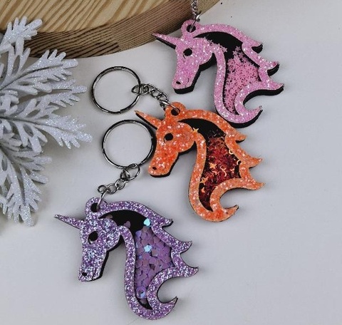 Набір матеріалів для брелка Єдиноріжки