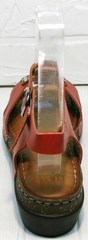 Кожаные сандалии женские на платформе Rifellini Rovigo 375-1161 Rad.