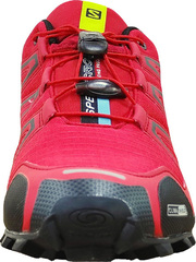 Легкие кроссовки мужские весна лето Salomon Speedcross 3 A-2054 Red Black.