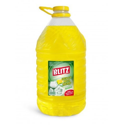Жидкость для мытья посуды Blitz 5 л, Лимон
