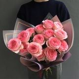 Photo of Bouquet of 15 peony roses Mayra Pink