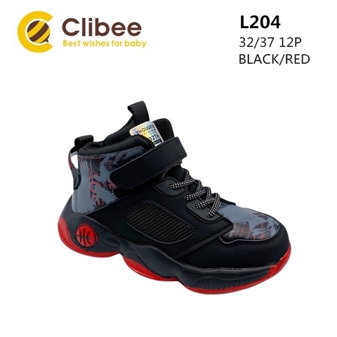 Clibee L204 Black/Red 32-37