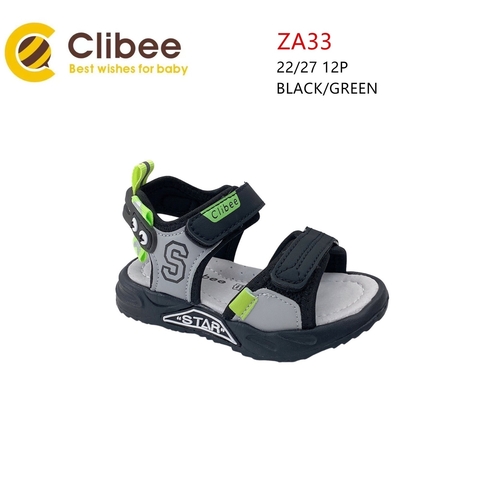Clibee ZA33 Black/Green 22-27