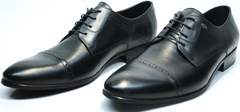 Мужские туфли на выпускной Икос 2235-1 black