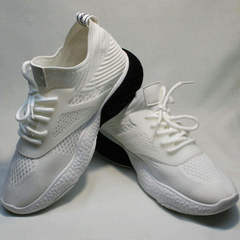 Дышащие кроссовки на лето женские El Passo KY-5 White.