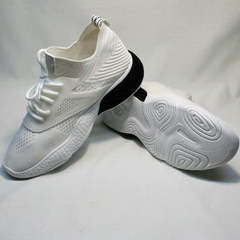 Легкие кроссовки повседневные женские El Passo KY-5 White.