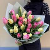 Photo of Bouquet «Delicate mix of tulips»