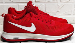 Nike мужские кроссовки текстиль Nike Zoom Pegasus Red White.