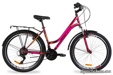 Міський жіночий велосипед Formula Omega - малиновий