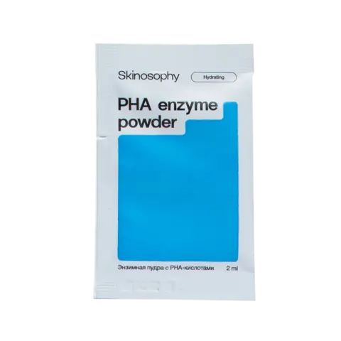 SkinoSophy Энзимная пудра с PHA-кислотами, 2 мл | PHA enzyme powder SkinoSophy Энзимная пудра с PHA-кислотами, 2 мл | PHA enzyme powder