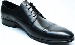 Модельные мужские туфли Икос 2235-1 black.