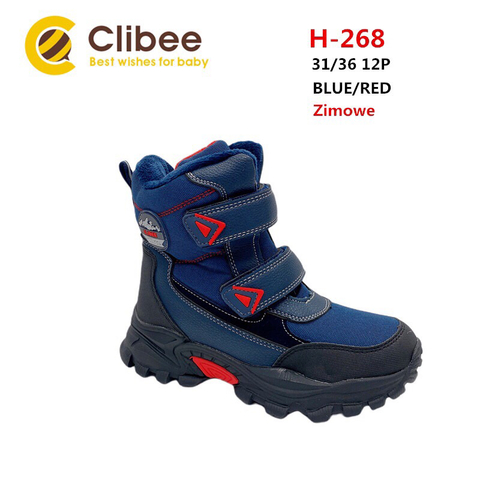 Clibee (зима) H268 Blue/Red 31-36