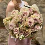 Photo of Fantastic bouquet with Notre Dame spray peony roses «Paris Summer»